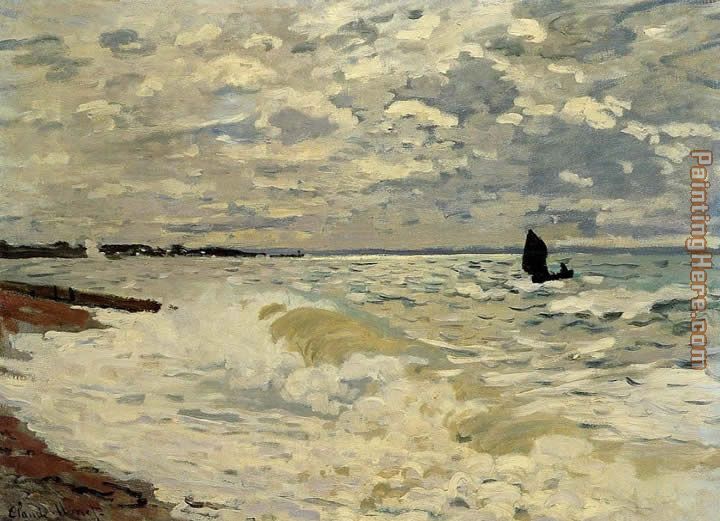 Claude Monet The Sea at Saint Adresse